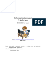 Informatika - 5. Évfolyam