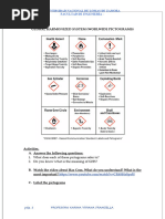 Hazard Symbols Identification Guide | PDF | Chemistry | Safety