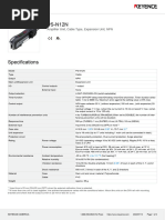 Keyence GL-R16H Data Sheet | PDF | Bipolar Junction Transistor | Optics