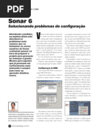 Sonar 6 - Solucionando problemas de configuração