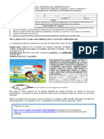 GUÍA INTEGRAL DE APRENDIZAJE No3 - Ciencias Naturales - Grado 5°