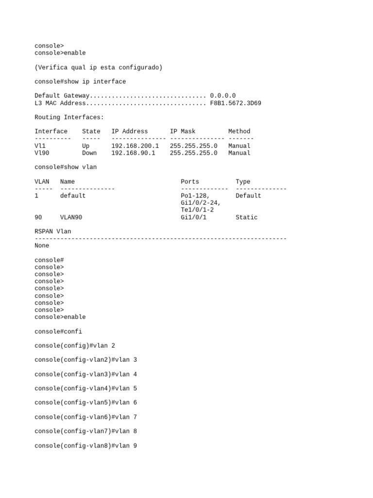 VLAN Configuration and Management Guide | PDF | I Pv6 | Radius