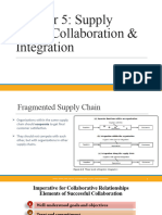 Chapter 5 - Supply Chain Collaboration & Integration