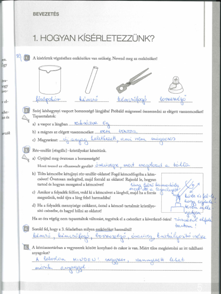 Kémia Kecskésné MF 7 | PDF