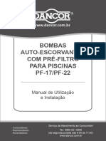 Manual Bombas Dancor PF