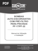 Instalação e Uso de Bombas Dancor | PDF | Bomba | Motores