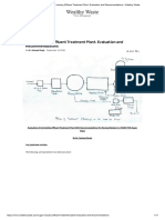 Sugar Industry Effluent Treatment Plant. Evaluation and Recommendations - Wealthy Waste