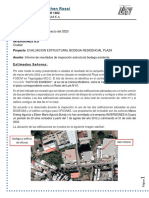 ACDR - 016) INVERSIONES A.G - Informe Evaluacion Estructural Bodegas RES. PLAZA
