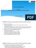 Modulo 2 Recepción Carga Descarga y Traslado de Mercadería en Bodega