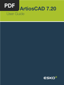 Esko ArtiosCAD 7.20 User Guide