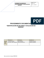 PTS 006 Procedimiento Identificación de Peligros y Evaluacion de Riesgos