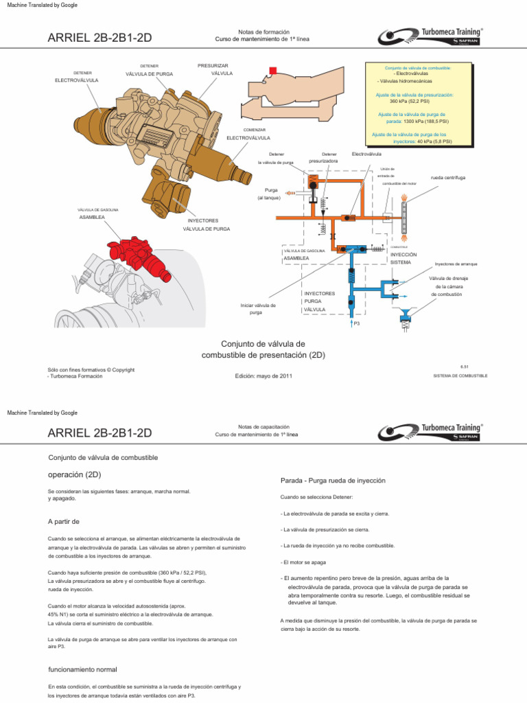 Arriel - 2B 2B1 2D - en - L1 - 05 11 - PD13 1 201 436 | PDF | Inyección ...