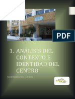 01.analisis Contexto e Identidad Del Centro