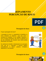 TREINAMENTO PERCEPÇÃO DE RISCO