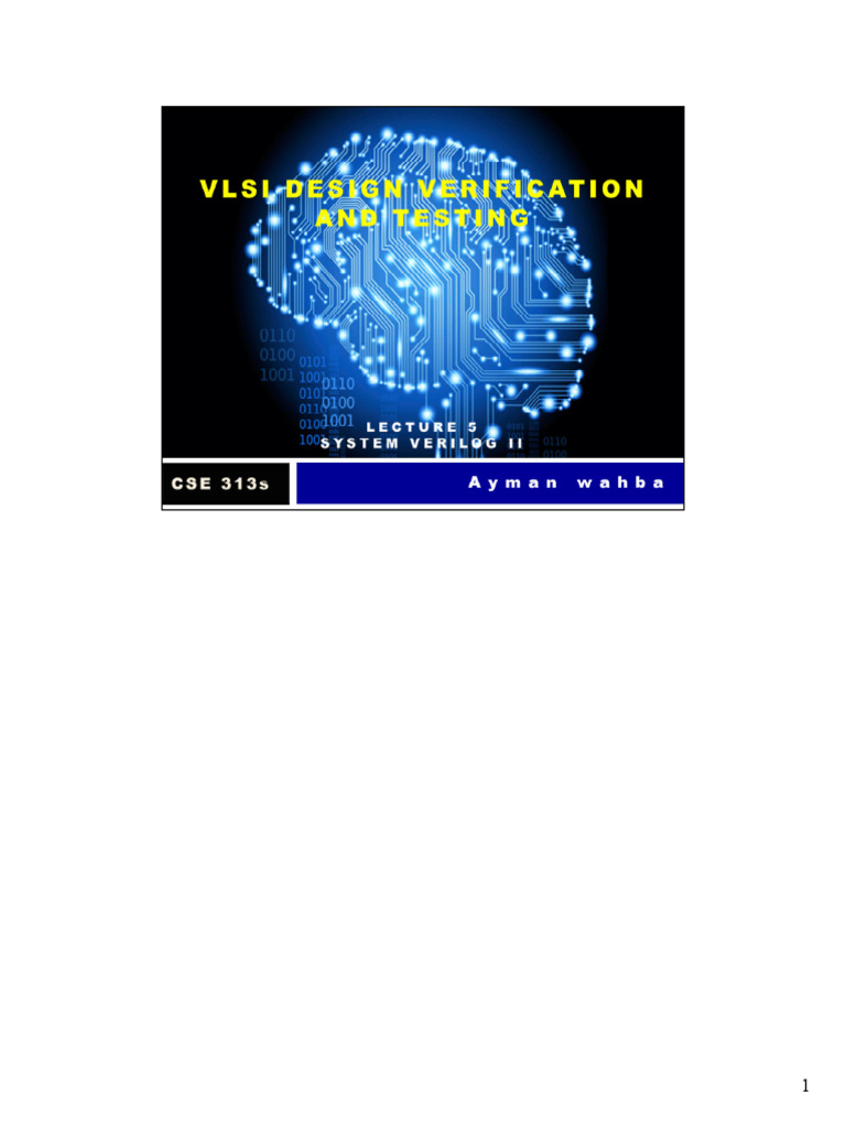 System Verilog II PDF String Computer Science Computer Architecture System verilog ii pdf string computer science computer architecture