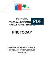 0df - Instructivo PROFOCAP 2020