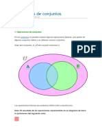 Peraciones de Conjuntos