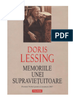 Doris Lessing - Memoriile Unei Supravietuitoare