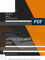Antiquity Act
