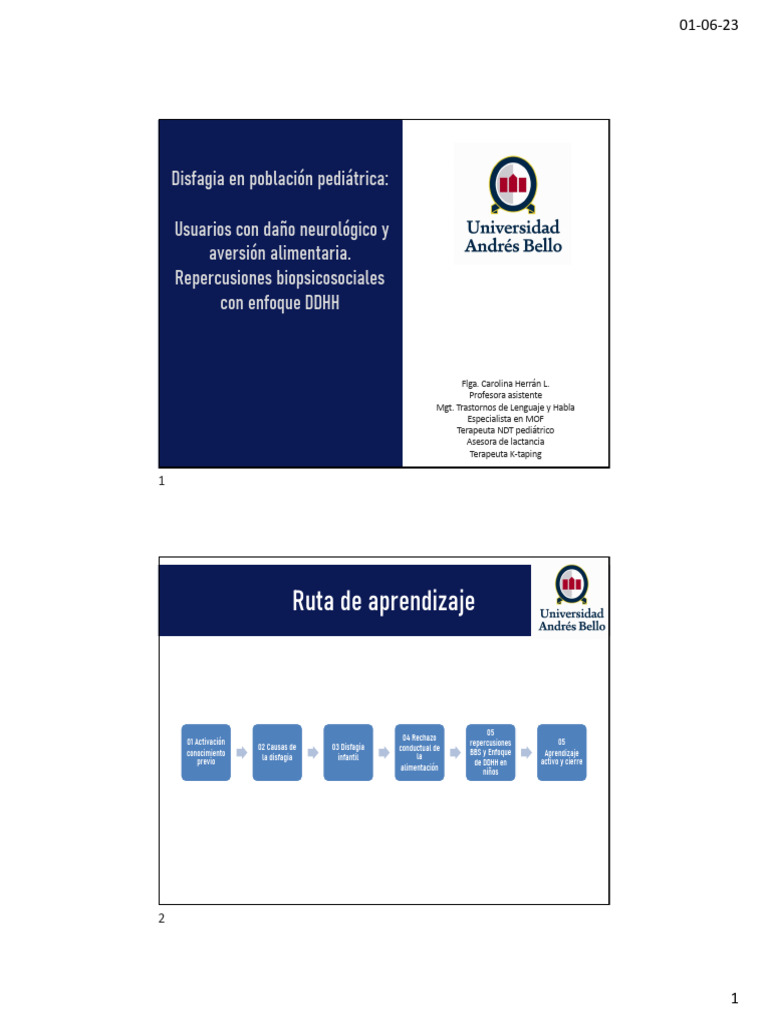 PDF - Disfagia en Poblaci C3 B3n Pediatrica Usarios Con Da C3 B1o ...