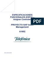 A1602 - SAP Audit Management - Documento Especificaciones Funcionales (ESFU) - Asignar Controles