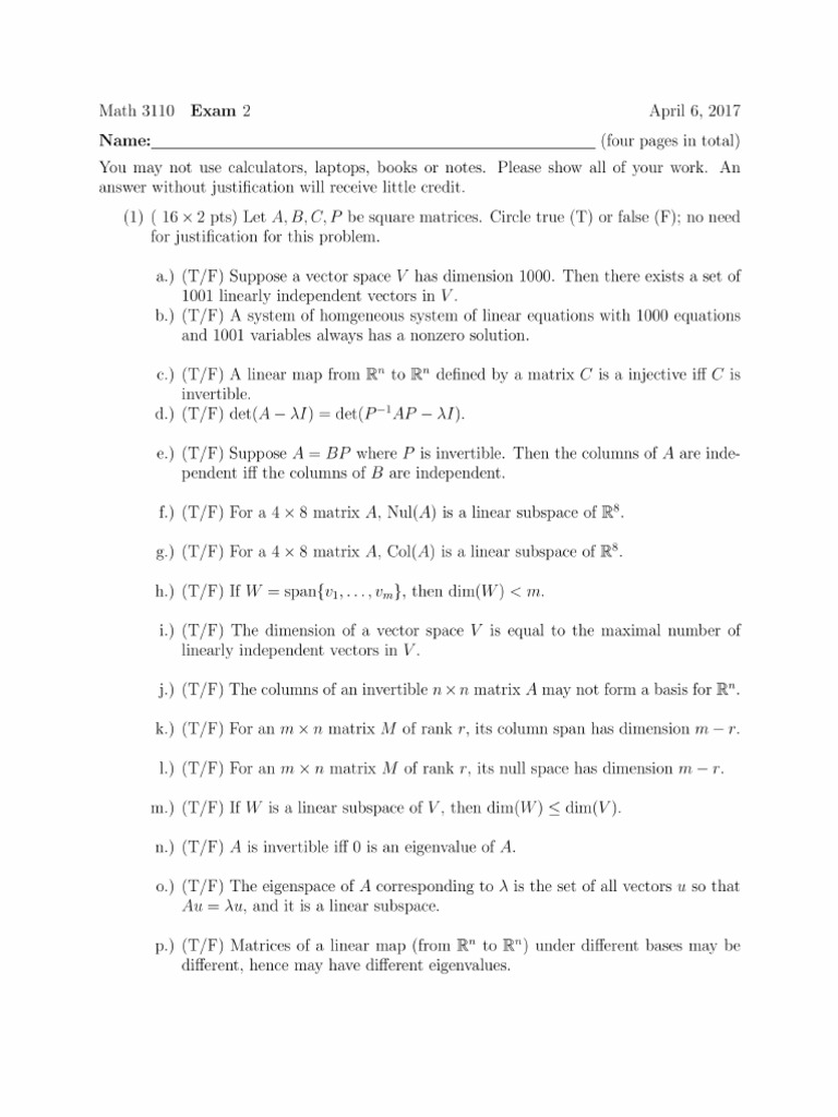 Exam 2 | PDF