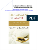 Full Download Linguagens de Amor Leituras Diarias Com O Amor de Sua Vida Gary Chapman Online Full Chapter PDF