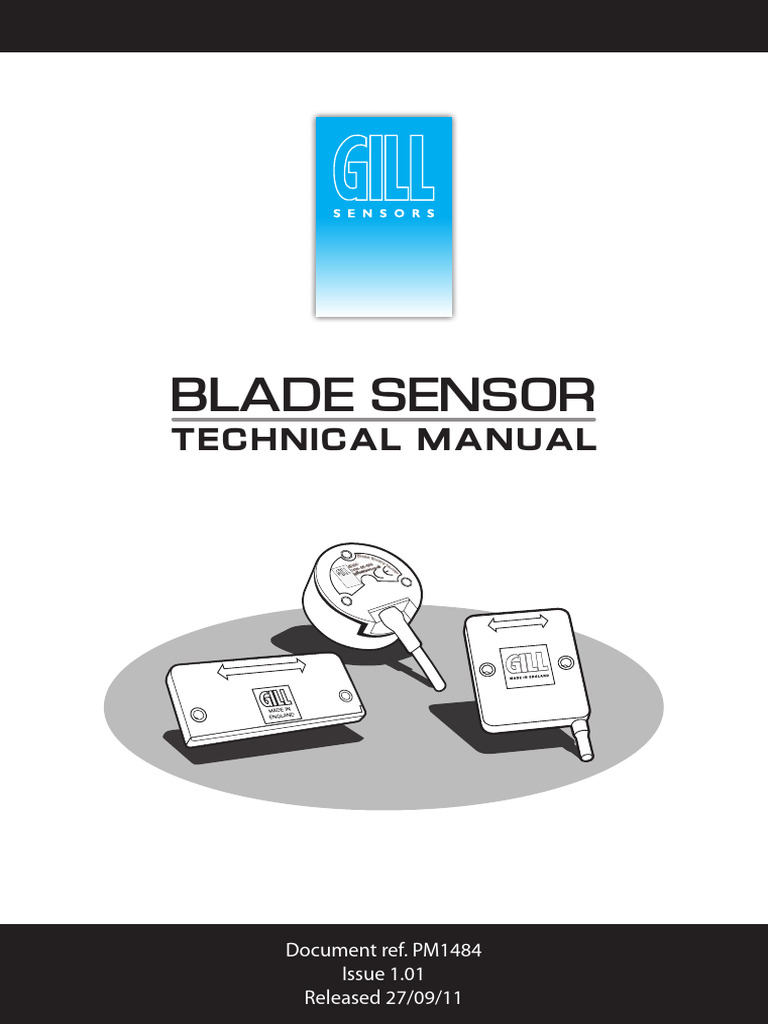 Blade Sensor Technical Manual Guide | PDF | Switch | Power Supply