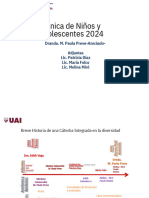 Clase Inaugural 2022 Clinica de Niños y Adolescentes PDF