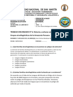 ENFERMERIA 6 Trabajo Encargado 6 - HISTORIA Y GEOGRAFIA AMAZONICA