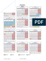 2023 Operational Calendar