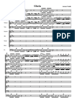 Gloria Vivaldi Full Score