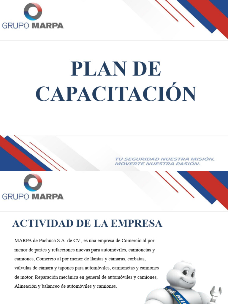 Plan de Capacitación Marpa Pachuca | PDF | Business | Creación de capacidad