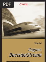 Tutorial Decision Stream Cognos