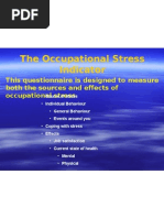 Download The Occupational Stress Indicator by api-3825420 SN7367289 doc pdf