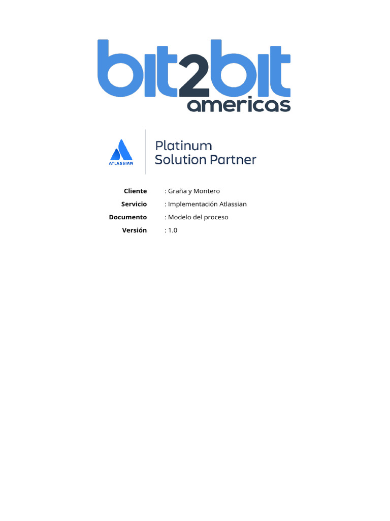 Modelo de Proceso para Atlassian | PDF | Informática