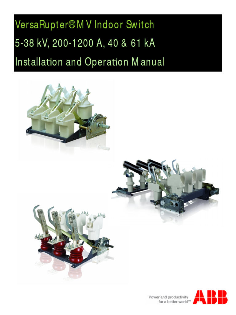 SPS PADMOUNT Versarupter Instruction Manual Ib2.1.2.7-4a Rev E | PDF ...