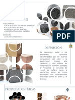 Diapositiva Grupal - Los Metales
