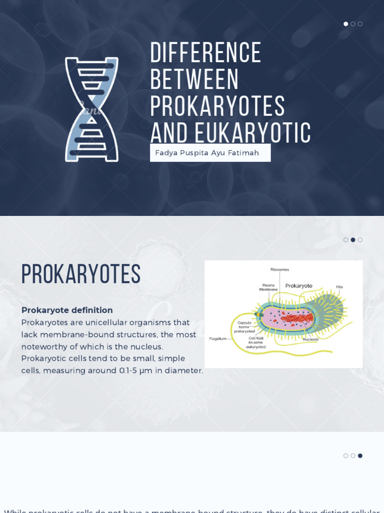 Difference Between Prokaryotes and Eukaryotic | Download Free PDF ...