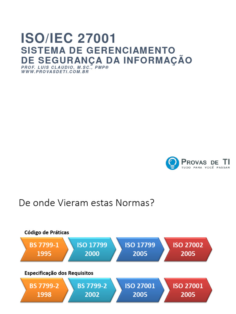 Iso 27001 Segurança Da Informação – BLGQMG