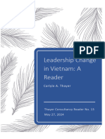  Leadership Change in Vietnam a Reader, Thayer Consultancy Reader No. 13