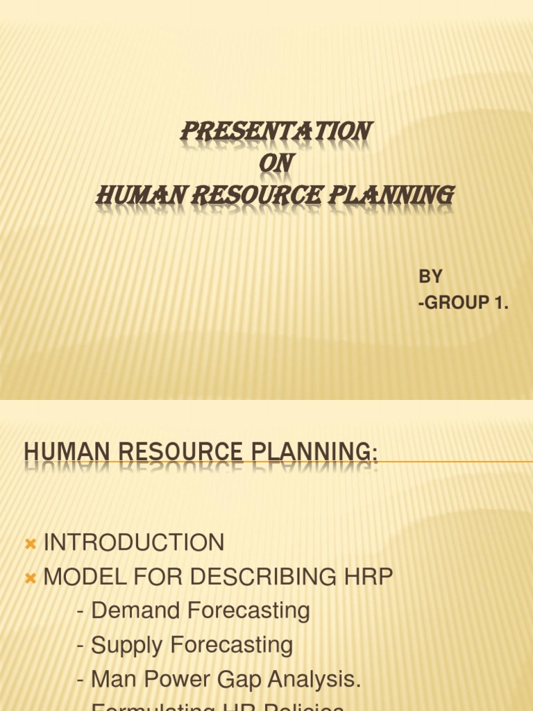 Human Resource Planning Strategies | PDF | Business