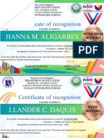 New Certificate