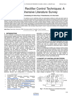 Three Phase Rectifier Control Techniques A Comprehensive Literature Survey