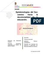 1 Documento de La Accion de Formacion EPISTEMOLOGIAS DEL SUR Revisado y Corregido 1 1 2