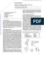 Novel constituents of Uvaria species. Natural Product Reports