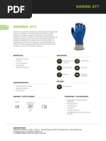 Guante De Uso General Con Palma De Nitrilo Flexible SHOWA® 4500