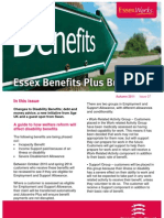Essex Benefits Plus Bulletin 7  Autumn 2011
