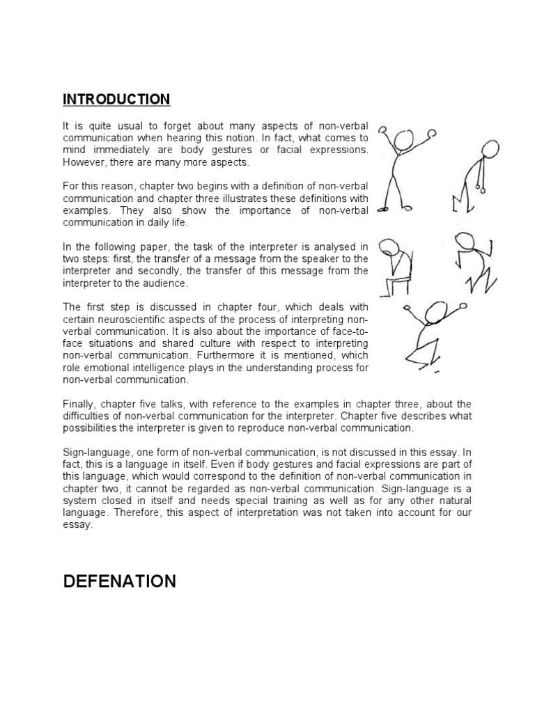 Understanding Nonverbal Communication | PDF | Gesture | Nonverbal ...