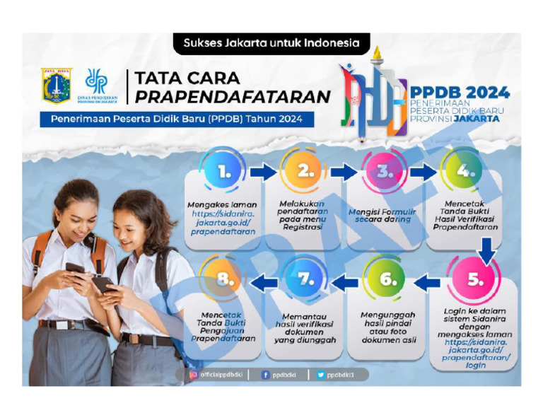 Pra Pendaftaran PPDB 2024 | PDF